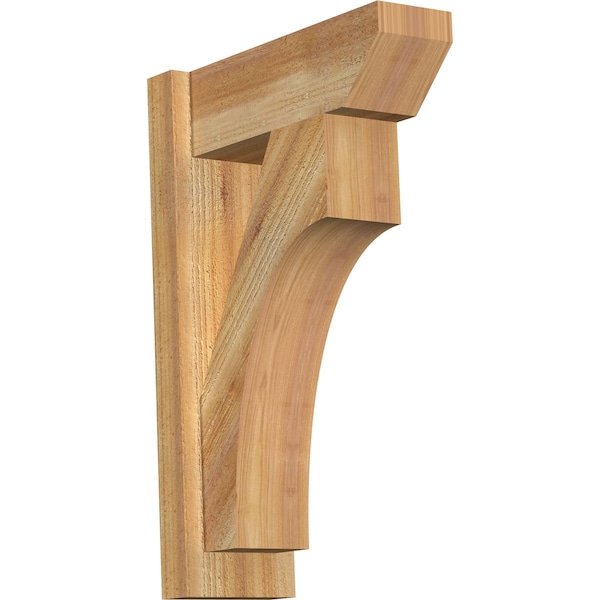 Ekena Millwork Westlake Slat Rough Sawn Outlooker, Western Red Cedar, 6"W x 16"D x 24"H OUT06X16X24WTL06RWR - main